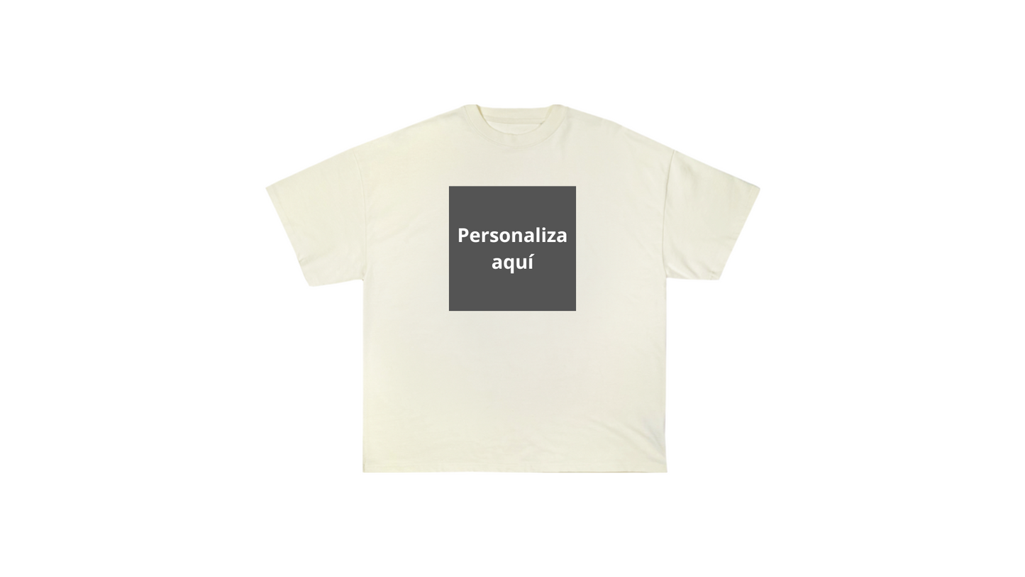 camiseta manga corta 15cm X 15cm pecho frontal