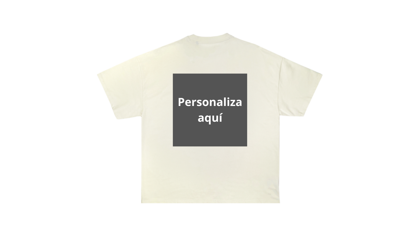 camiseta manga corta 40cm X 30cm espalda